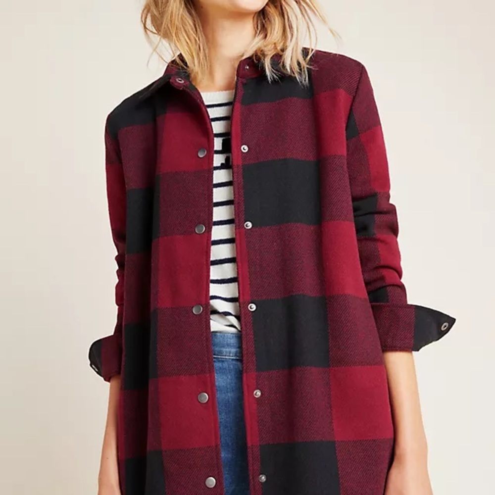 BB Dakota Eldridge Plaid Shacket - Size xs